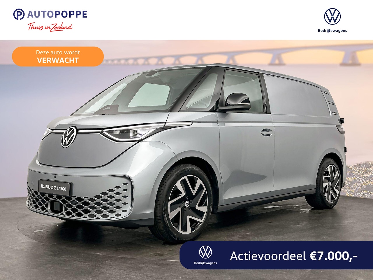 Volkswagen ID. Buzz Cargo - Bedrijfswagens Bulli Limited Edition 250kW (340pk) 79 kWh 4MOTION - AutoWereld.nl
