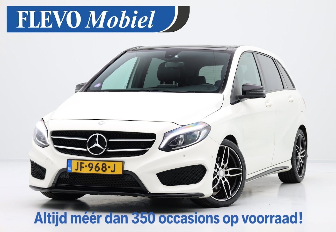 Mercedes-Benz B-klasse - 180 AMG Night Edition Plus Aut. Pano|Leder-Alcantara|Cam|LED|LMV - AutoWereld.nl