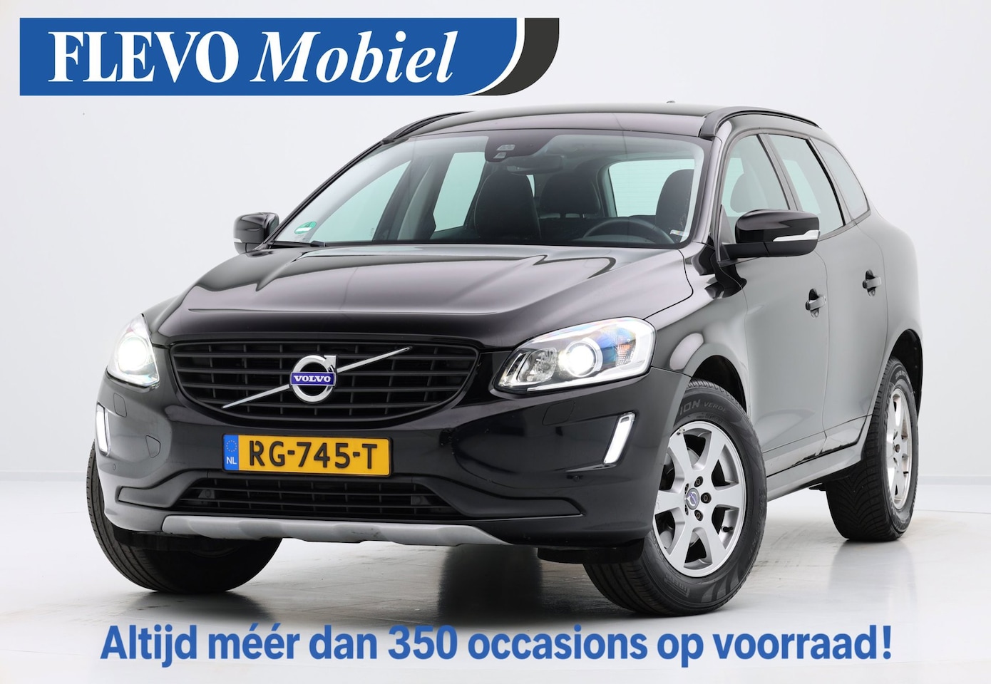 Volvo XC60 - 2.0 D3 FWD Polar Aut. Xenon|Half Leder|PDC|Navi|LMV - AutoWereld.nl