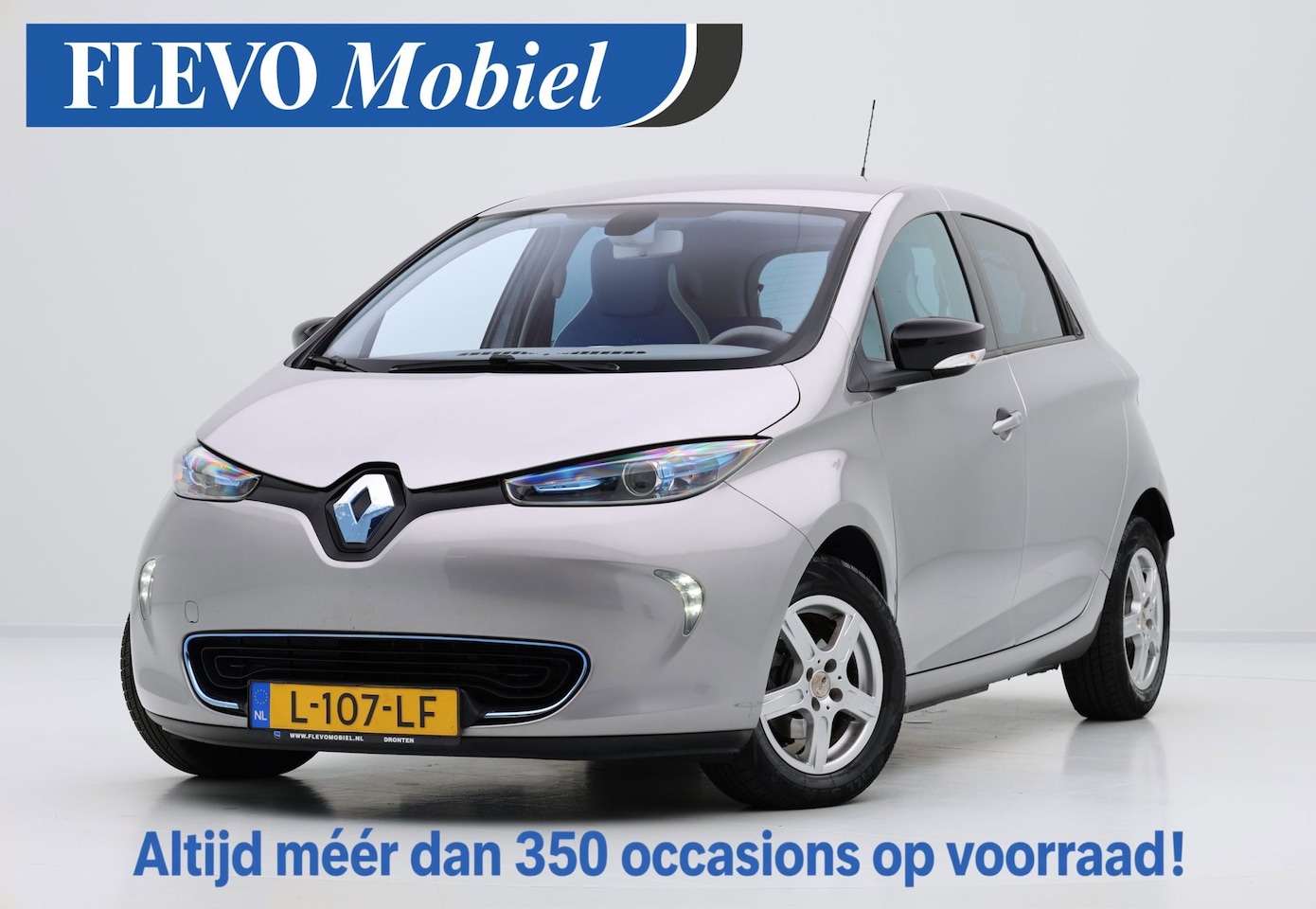 Renault Zoe - Q210 Zen Quickcharge 22 kWh (Huur Accu) Aut. Navi|Clima|Cam|LMV - AutoWereld.nl