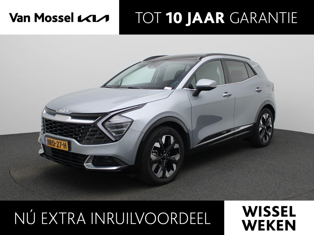 Kia Sportage - 1.6 T-GDi Plug-in Hybrid AWD DynamicPlusLine | Panoramadak | Stoel-Stuurverwarming | Adapt - AutoWereld.nl