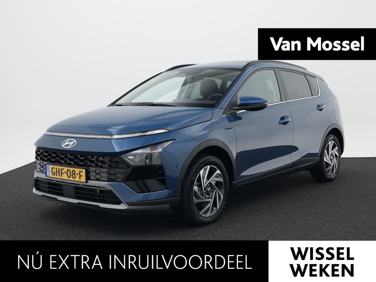 Hyundai Bayon - 1.0 T-GDI Premium Sky | Camera | Navigatie | Apple Carplay | Android Auto | Climate Contro - AutoWereld.nl