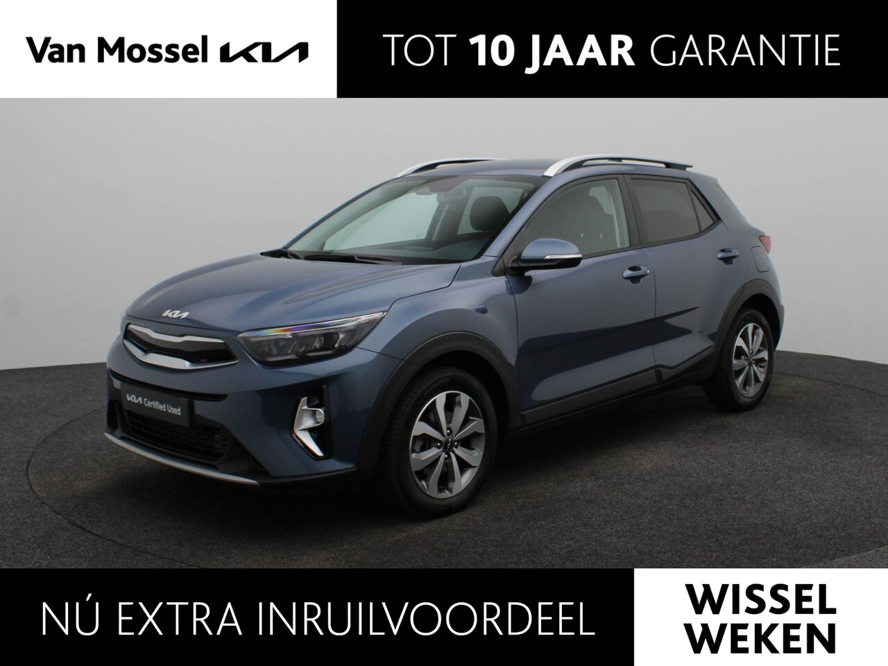 Kia Stonic - 1.0 T-GDi MHEV DynamicPlusLine | Stoel en Stuur Verwarming| Climate Control | Keyless | Na - AutoWereld.nl