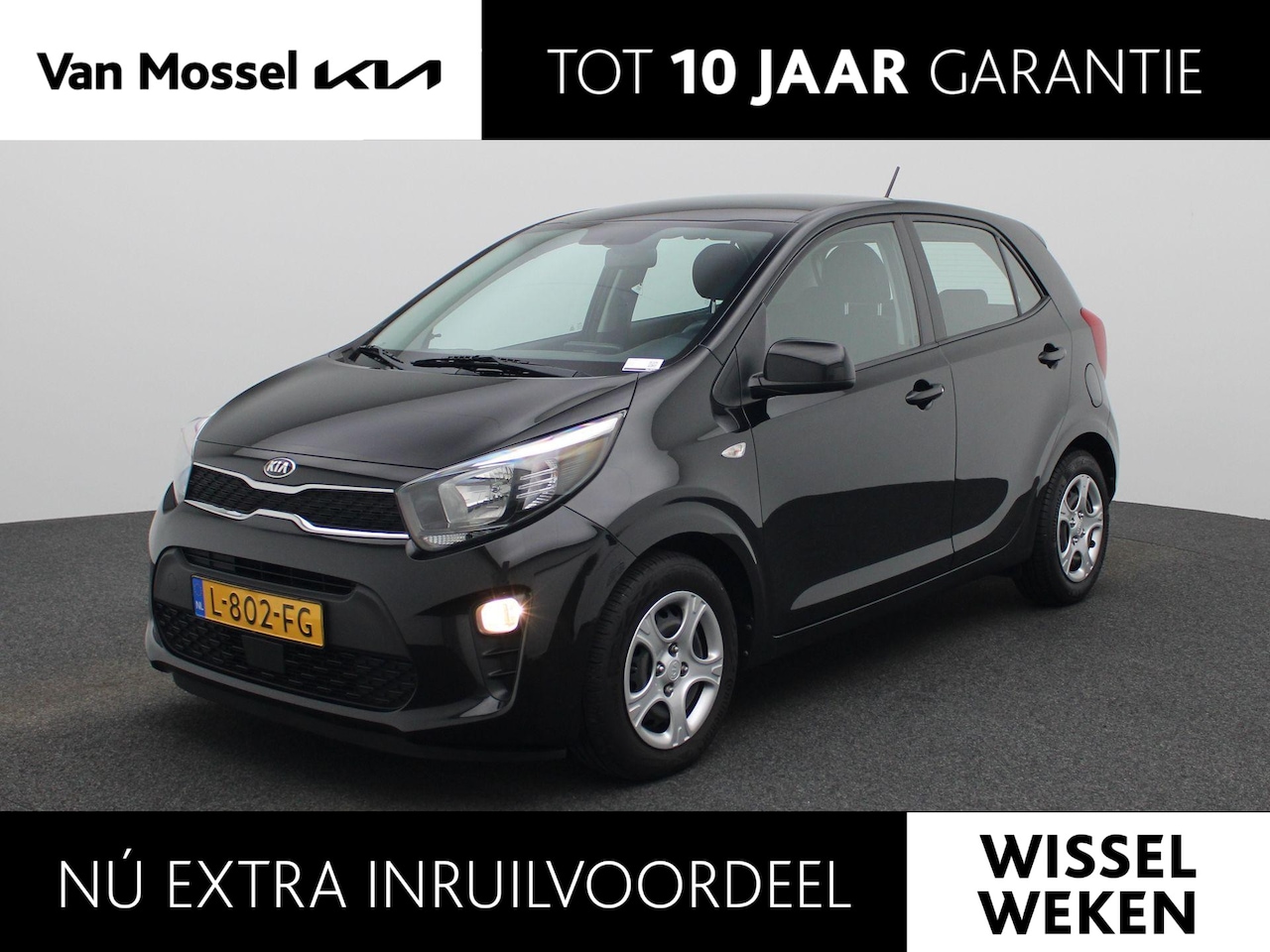 Kia Picanto - 1.0 DPi ComfortLine Airco | Cruise | Bluetooth | Centr. Deurverg | Elektrische ramen - AutoWereld.nl