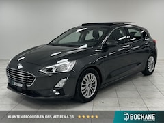 Ford Focus - 1.0 EcoBoost Titanium Business NAVIGATIE | TREKHAAK | ACHTERUITRIJCAMERA | VOORRUIT/STOEL/