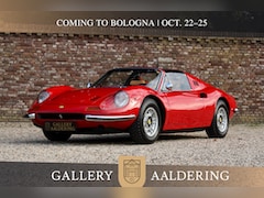 Ferrari 246 - GTS Dino Built for the European market - Delivered to Auto Becker in Germany, Restored and