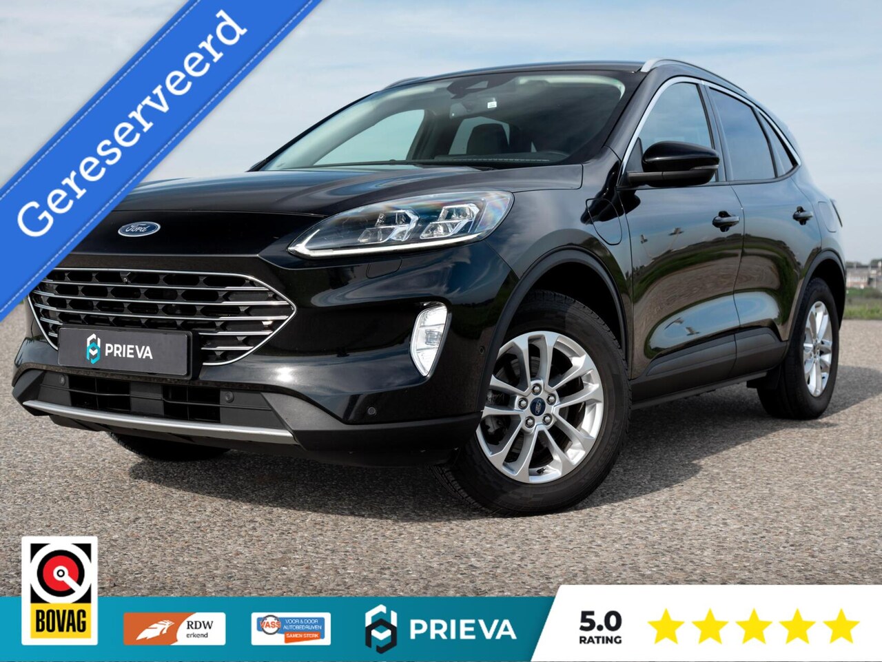 Ford Kuga - 2.5 PHEV 225pk | ACC | Navi | Trekhaak | Camera - AutoWereld.nl