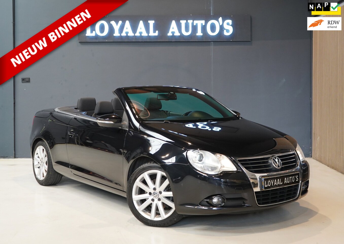 Volkswagen Eos - 1.4 TSI Highline BlueMotion | SCHUIFDAK | NAP | AIRCO | NAVI | APK - AutoWereld.nl