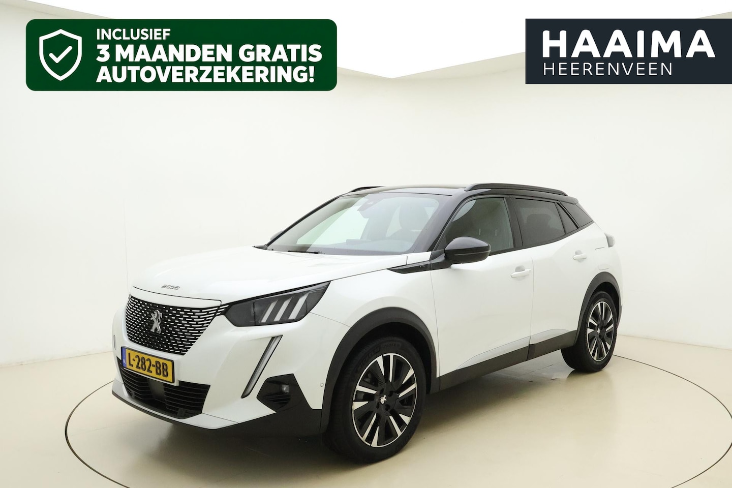 Peugeot e-2008 - EV GT Pack 50 kWh | SOH 88,6%| Navigatie | Achteruitrijcamera | Alcantara | Stoelverwarmin - AutoWereld.nl
