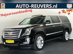 Cadillac Escalade - 6.2 V8 Platinum ESV Panonrama / Opendak / ACC / Koelkast / Camera / Treeplanken