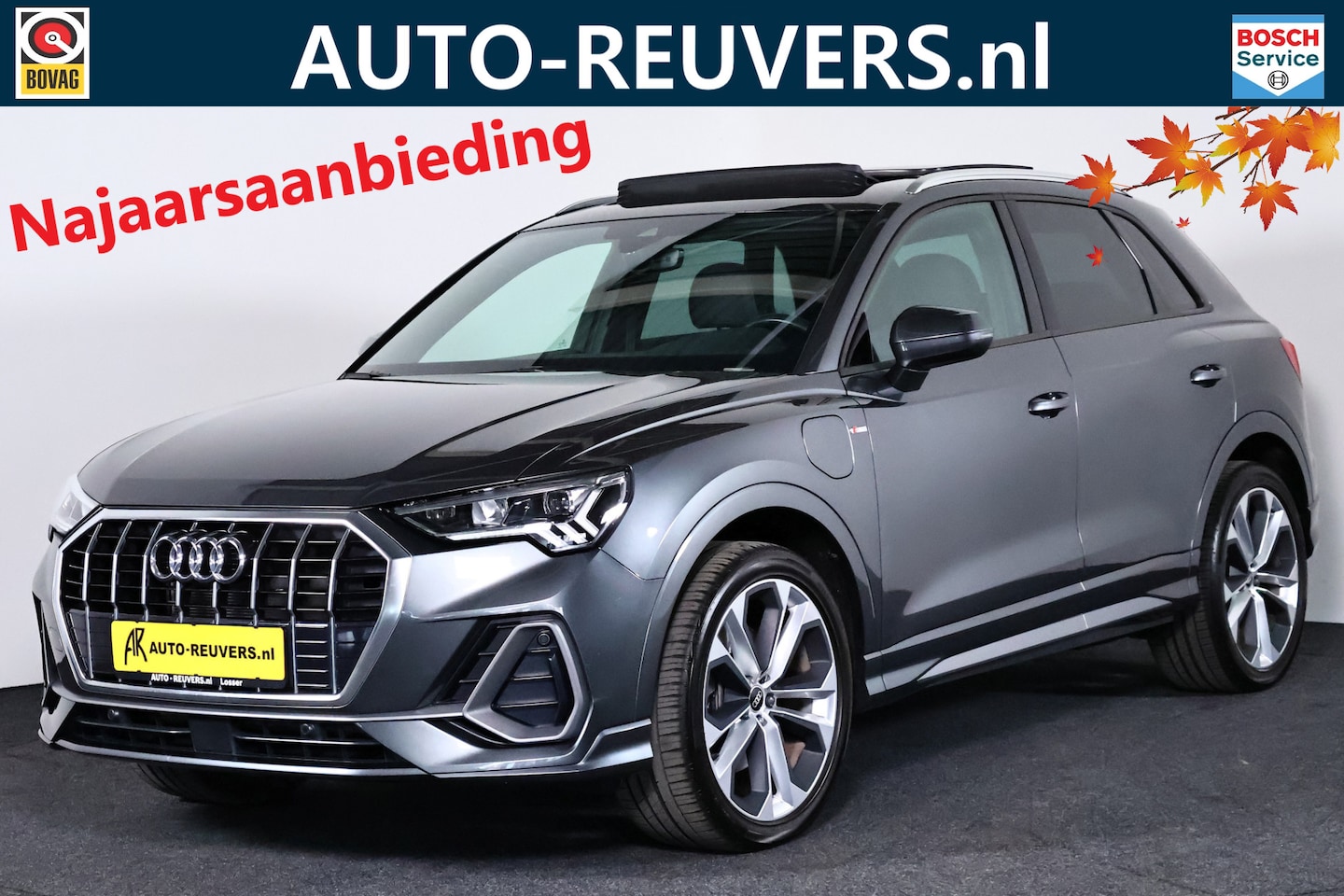 Audi Q3 - 45 TFSI e S-Line / Opendak / Cruise / Carplay / LED - AutoWereld.nl