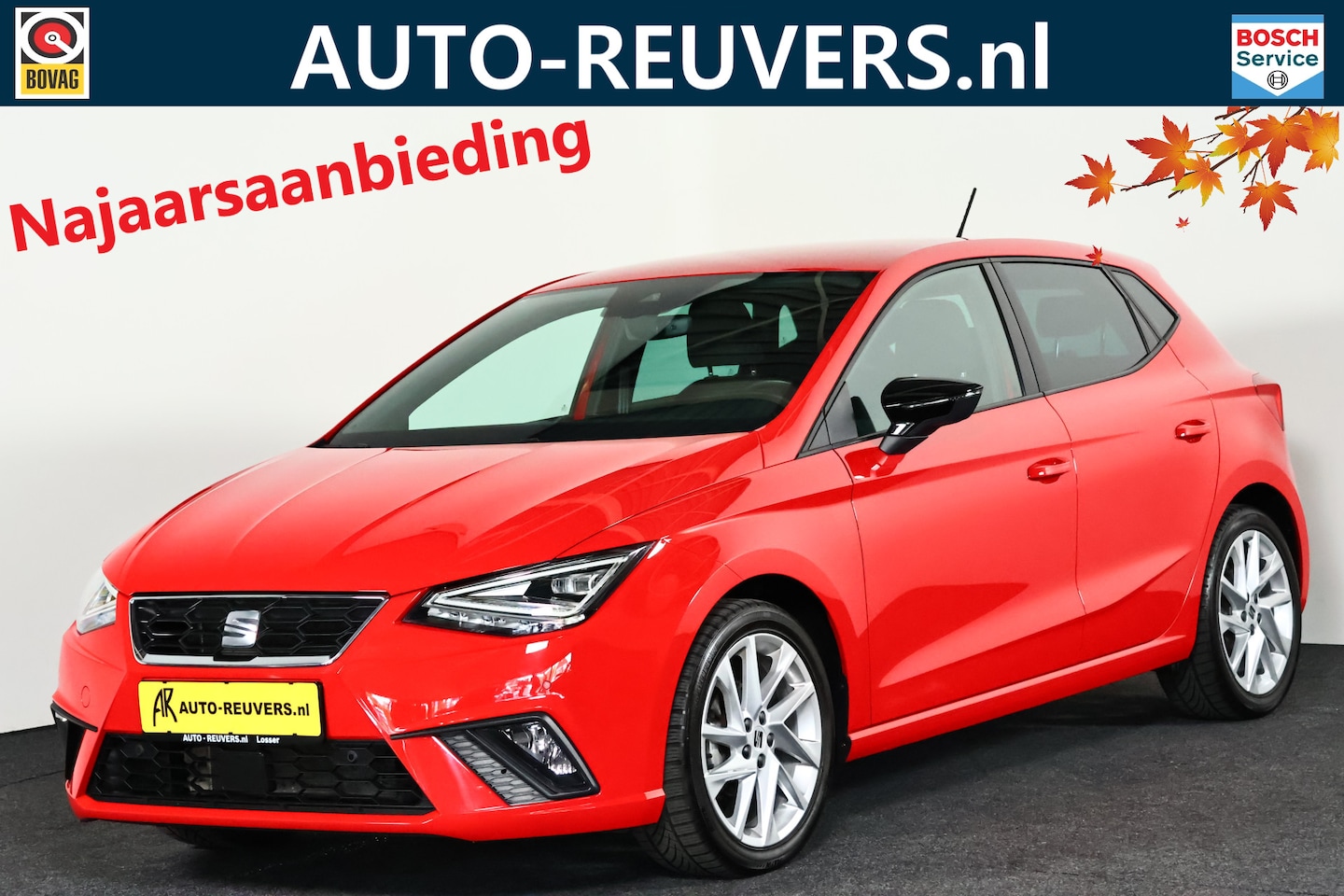 SEAT Ibiza - 1.0 EcoTSI FR Navi / ACC / LED / Full-Link - AutoWereld.nl