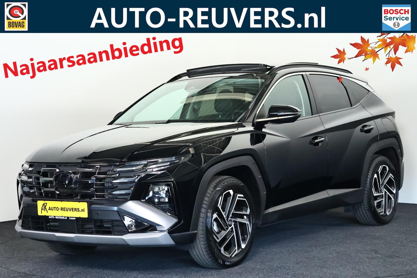 Hyundai Tucson - 1.6 T-GDI PHEV Premium Sky 4WD Navi / Panorama / Leder / HUD / Carplay / Memory - AutoWereld.nl