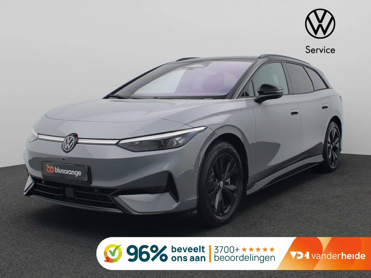 Volkswagen ID.7 Tourer - Limited Edition Plus 86 kWh 286PK Aut. Trekhaak, Head-Up Display, Navi, Keyless, 19" LM Ve - AutoWereld.nl