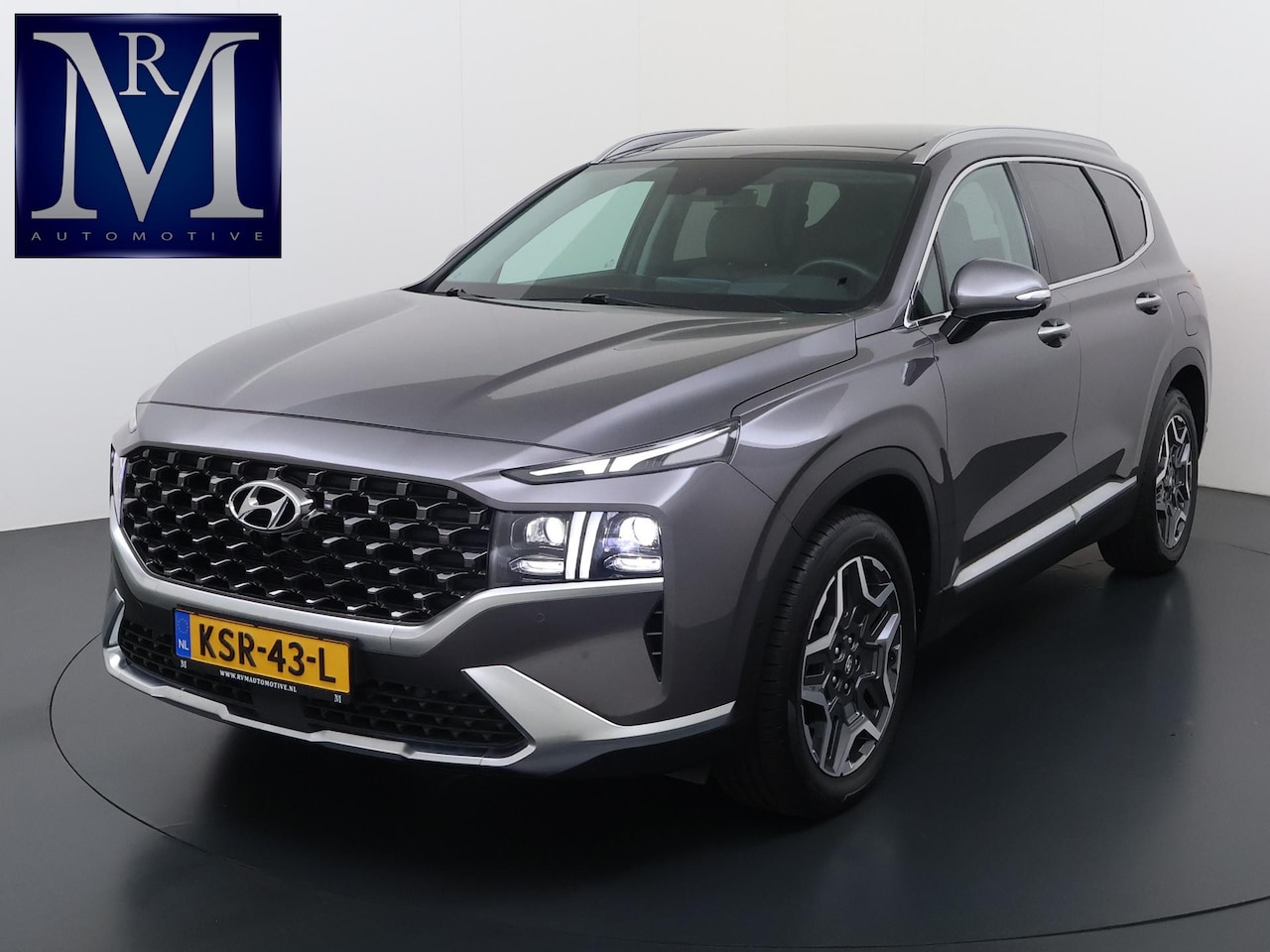 Hyundai Santa Fe - 1.6 T-GDI PHEV Premium Sky 7p. APPLE CARP. | STOEL VENTILATIE/VERWARMING | 7 PERS | 360˚ C - AutoWereld.nl