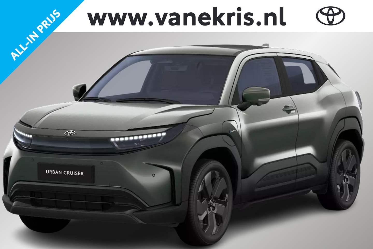 Toyota Urban Cruiser - Executive 61 kWh Executive 61 kWh, €3.000,- inruilpremie, JBL, BSM, 360 Camera, Leder! - AutoWereld.nl
