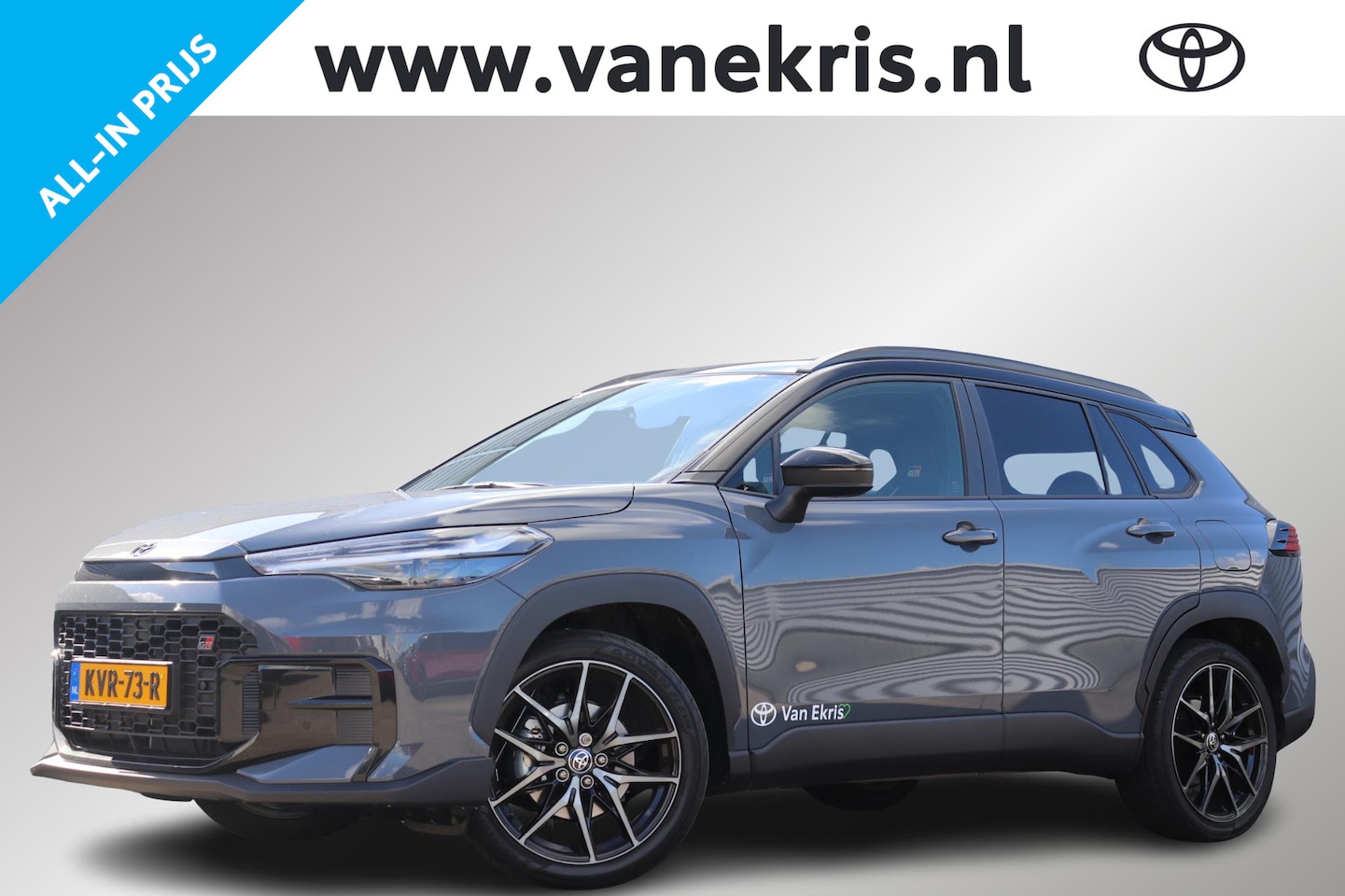 Toyota Corolla Cross - Hybrid 180 GR Sport Hybrid 180 GR Sport, Demo Voordeel, BSM, Stoel & Stuur verwarming, Apple Carplay/Android A - AutoWereld.nl
