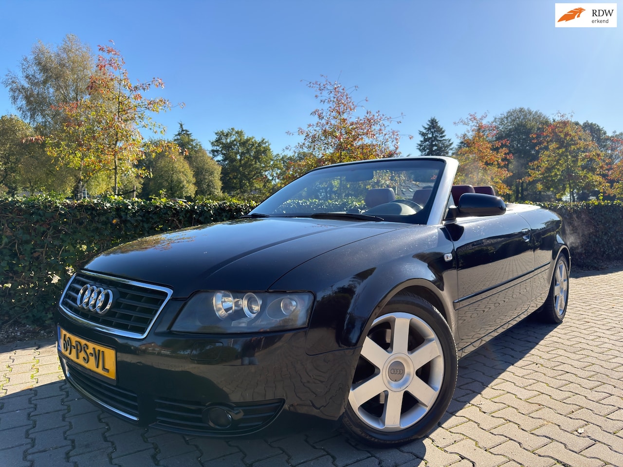 Audi A4 Cabriolet - 3.0 V6 Pro Line 3.0 V6 Pro Line , Automaat , ZGAN Cabrio Kap / Clima / Cruise / Leder / Stoelverwarming / - AutoWereld.nl