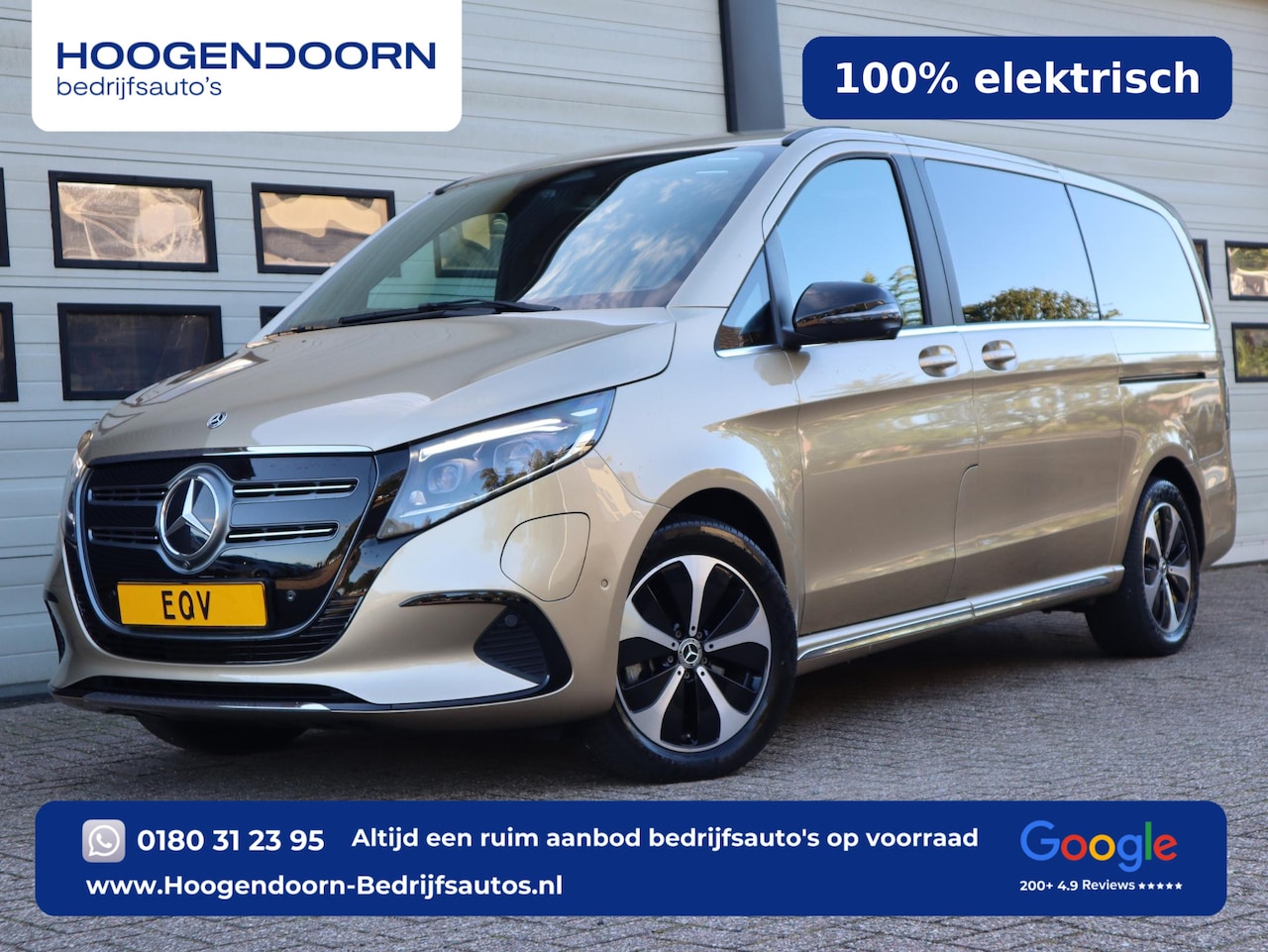 Mercedes-Benz EQV - 300 90 kWh L2 AMG Avantgarde Airmatic - Pano dak - AutoWereld.nl