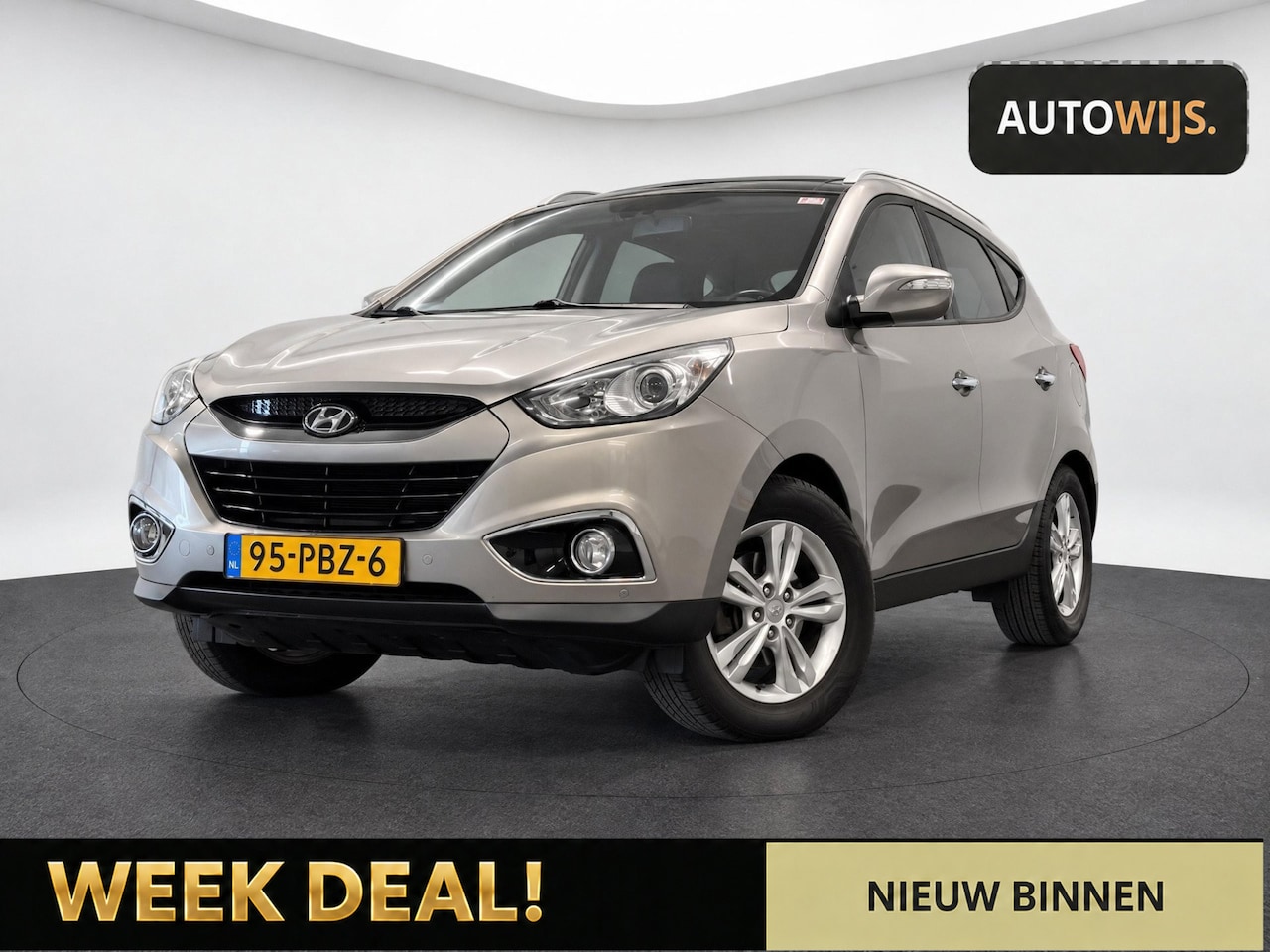 Hyundai ix35 - 2.0i Style|PANO|CAMERA|TREKHAAK|NL AUTO|AUT|APK 2-2027 - AutoWereld.nl