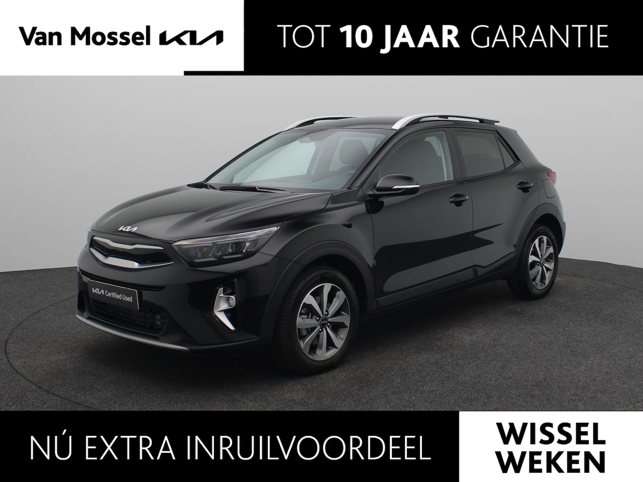 Kia Stonic - 1.0 T-GDi MHEV DynamicPlusLine | NL-Auto | AUTOMAAT | Stoel/stuurverwarming | Camera | - AutoWereld.nl