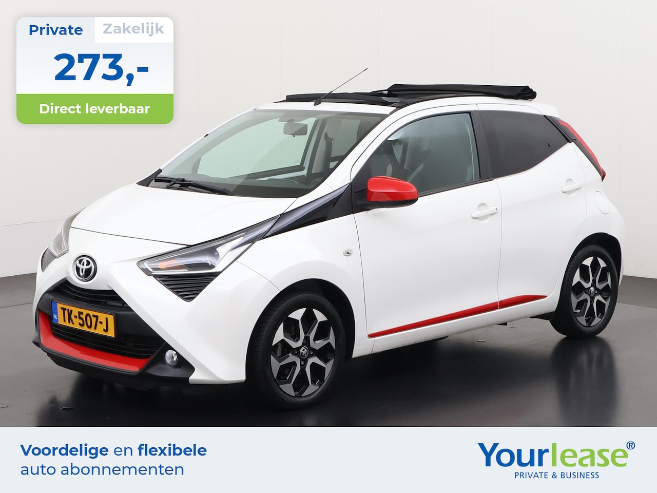 Toyota Aygo - 1.0 VVT-i x-clusiv | All-in 273,- Private Lease | Direct uit voorraad - AutoWereld.nl