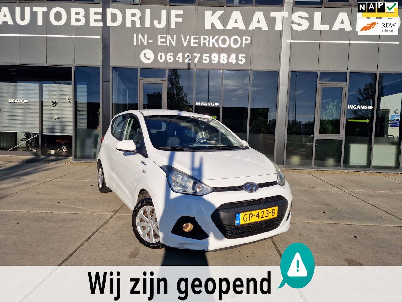 Hyundai i10 - 1.0i i-Motion Comfort - Cruise - Airco - Electr Ramen - - AutoWereld.nl