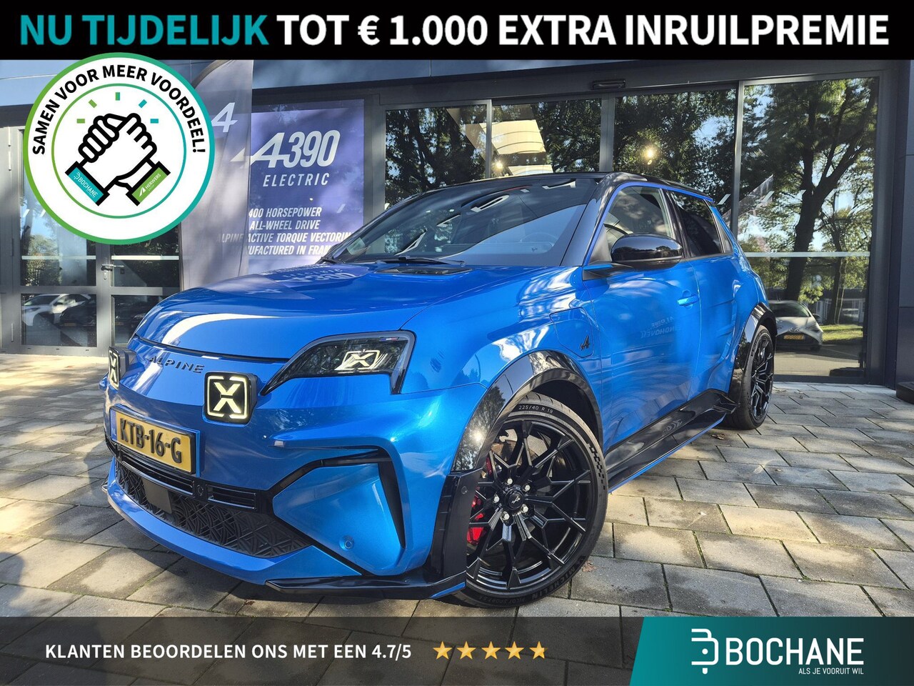 Alpine A290 - GTS 52 kWh | Devialet Audio | Leder | Stoelverwarming | Adaptive Cruise Control | 19" Snow - AutoWereld.nl