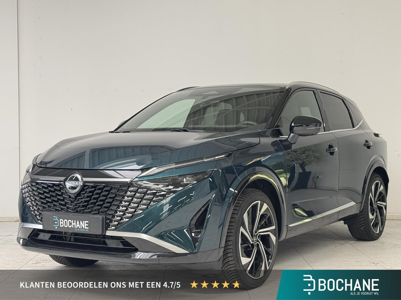 Nissan Qashqai - 1.3 MHEV Xtronic Tekna Plus | Panoramadak | 360° Camera | Navigatie | Stoelverwarming | Al - AutoWereld.nl