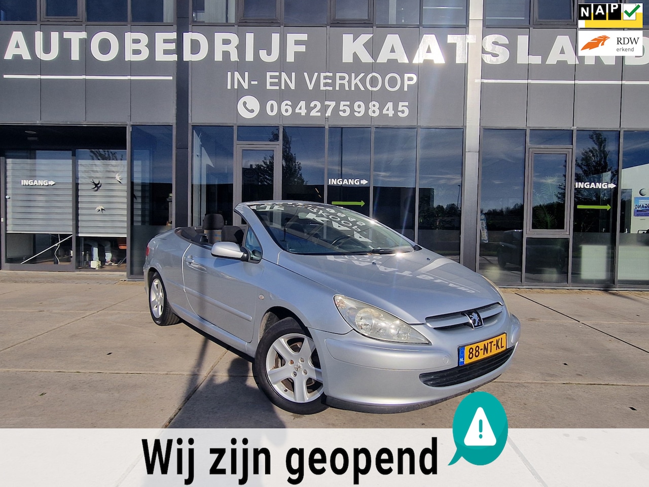 Peugeot 307 CC - 2.0-16V - Cabrio - Airco - Cruise - AutoWereld.nl