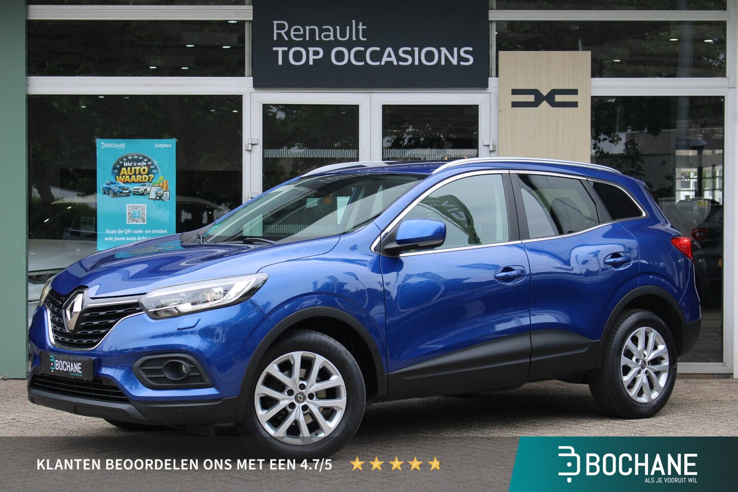 Renault Kadjar - 1.3 TCe Zen | Automaat | Parkeersensoren Voor + Achter | Cruise control | - AutoWereld.nl