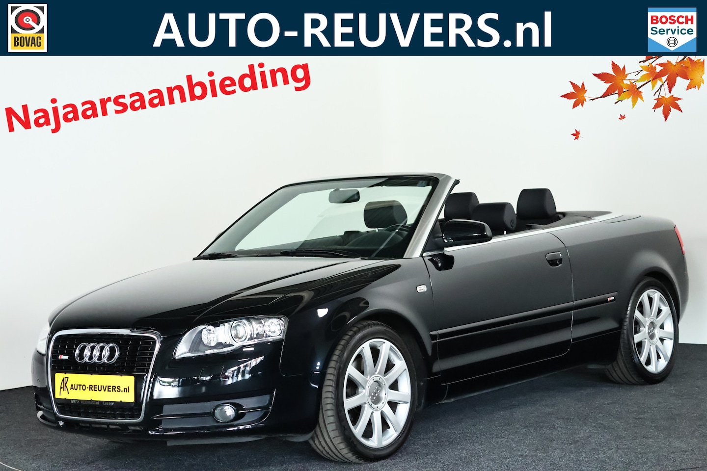 Audi A4 Cabriolet - 3.2 FSI S-Line Cruise / Automaat / Xenon / Leder - AutoWereld.nl