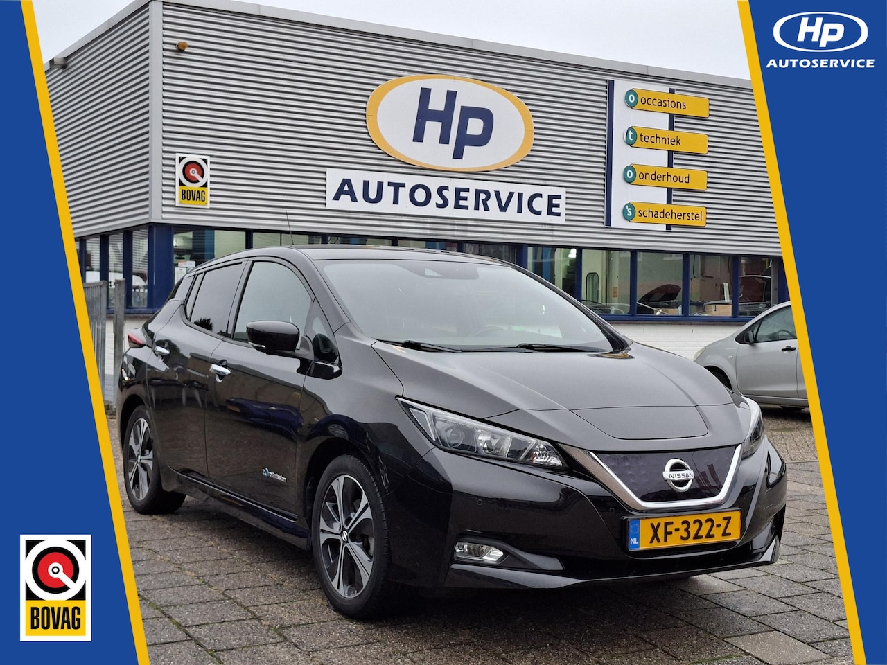 Nissan LEAF - N-Connecta 40 kWh Adaptive cruise/360 camera/Carplay/Stoelverwarming/Stuurwielverwarming/N - AutoWereld.nl