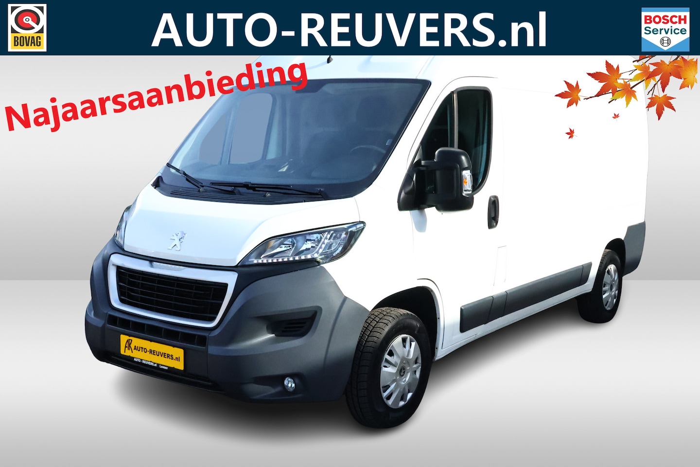 Peugeot Boxer - 330 2.0 BlueHDI L2H2 Pro Navigatie / Camera / Trekhaak / PDC / Airco - AutoWereld.nl