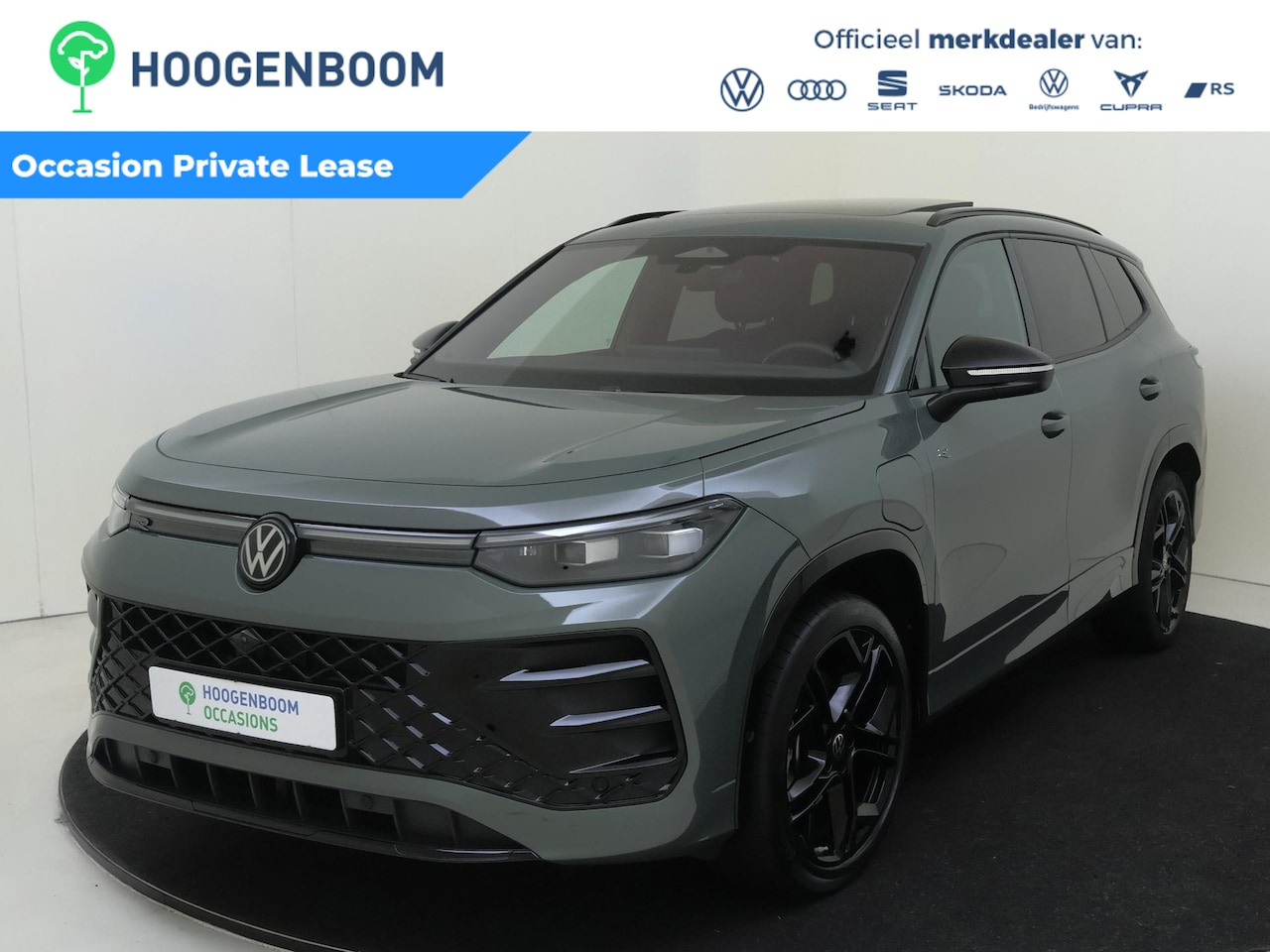Volkswagen Tayron - 1.5 eHybrid R-Line | SoH 97% | Panoramadak | 360 camera | Lederen bekleding 'Varenna' | Ha - AutoWereld.nl