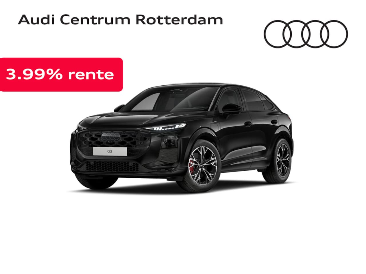 Audi Q3 Sportback - S edition | Adaptive cruise control | Audi sound system | Cruise control - AutoWereld.nl