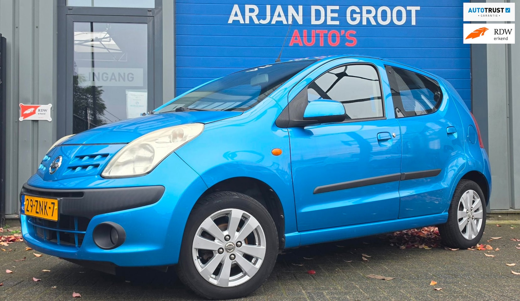 Nissan Pixo - 1.0 Look Airco LM Velgen NAP! Elec pakket All season - AutoWereld.nl