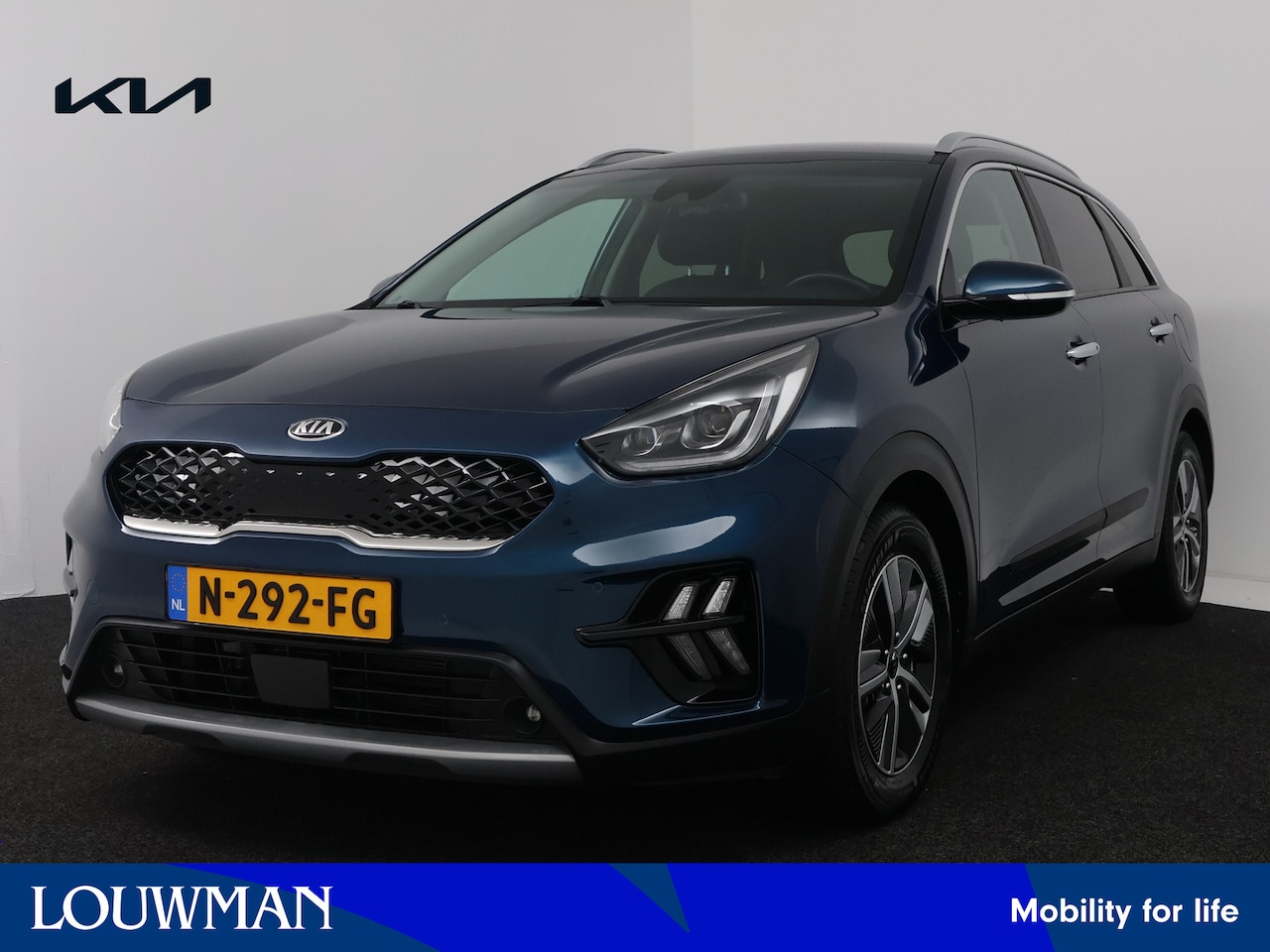 Kia Niro - 1.6 GDi Hybrid DynamicPlusLine Stoelverwarming | Stuurverwarming | Trekhaak - AutoWereld.nl