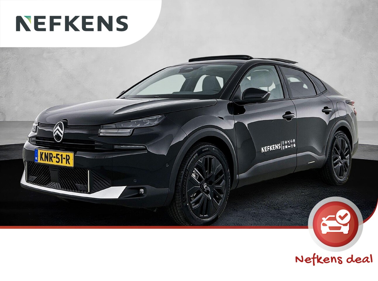 Citroën Ë-C4 X - Max 156pk Extended range 54 kWh | DEMO DEAL | Adaptieve cruise control | Panoramisch schui - AutoWereld.nl