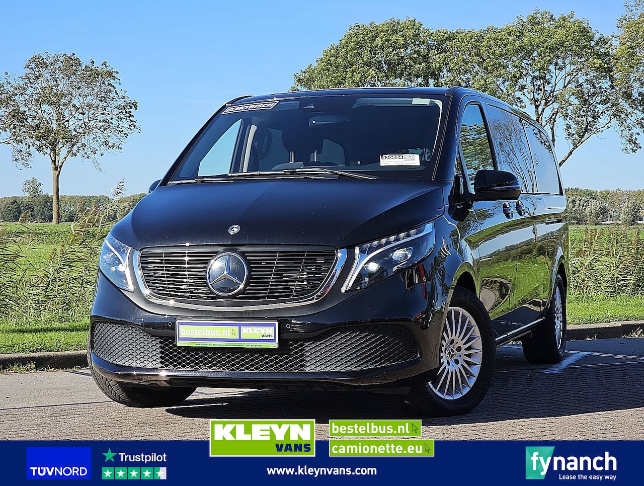 Mercedes-Benz EQV - 300 ExtraLang L3 8 Persoons 2x Elektrische Schuifdeur LED PDC Airco Mbux Navi Cruise Contr - AutoWereld.nl