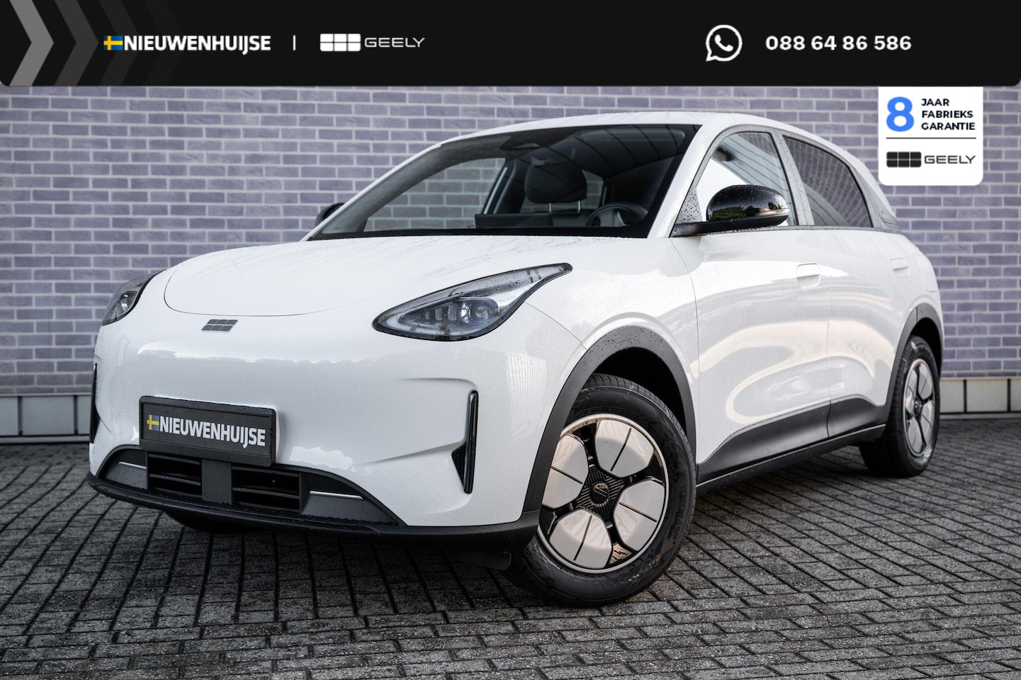 Geely E2 - Max 47.14 kWh | 345km WLTP | 80kW Snelladen | Stoel- / Stuur verwarming | Camera | Park as - AutoWereld.nl