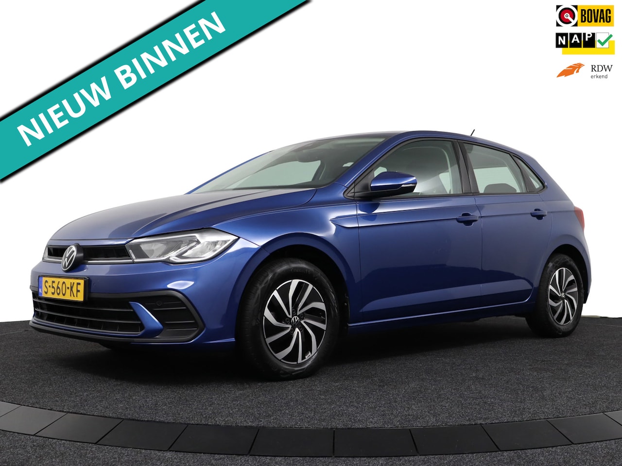 Volkswagen Polo - 1.0 TSI Life Business Stoelverw./Carplay/ECC/PDC/DAB - AutoWereld.nl