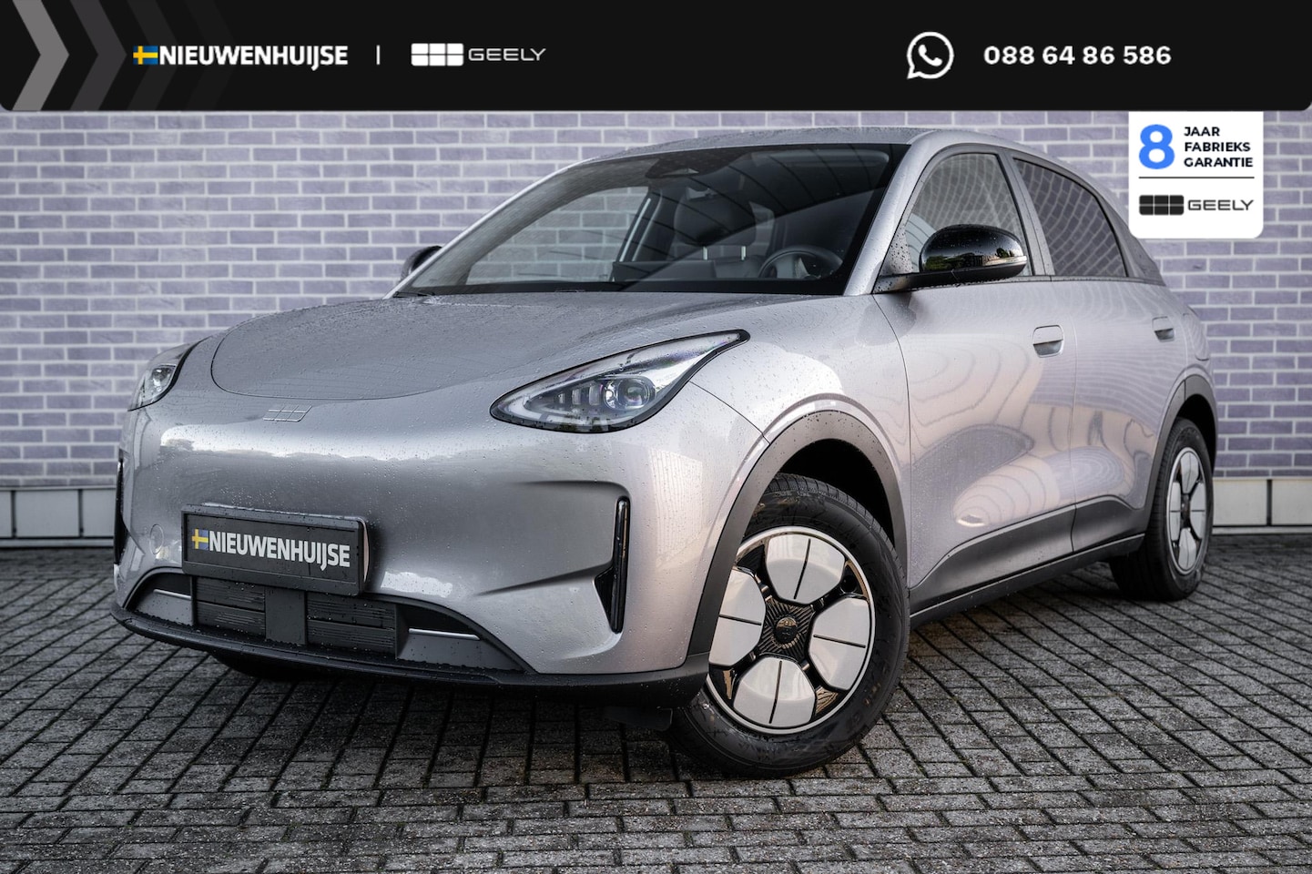 Geely E2 - Max 47.14 kWh | 345km WLTP | 80kW Snelladen | Stoel- / Stuur verwarming | Camera | Park as - AutoWereld.nl