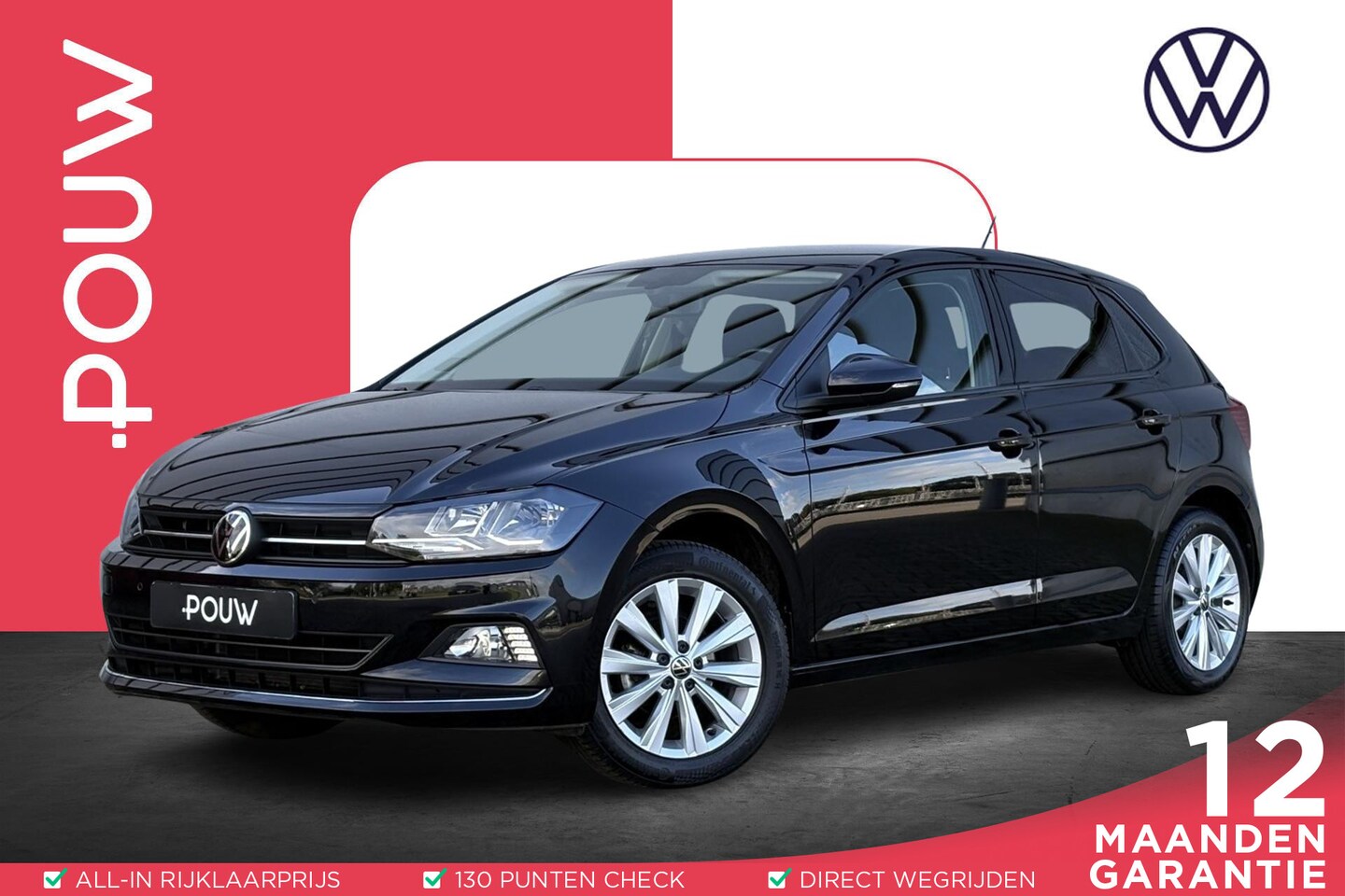 Volkswagen Polo - 1.0 TSI 95pk Highline | Apple Carplay/Android Auto | Achteruitrijcamera - AutoWereld.nl