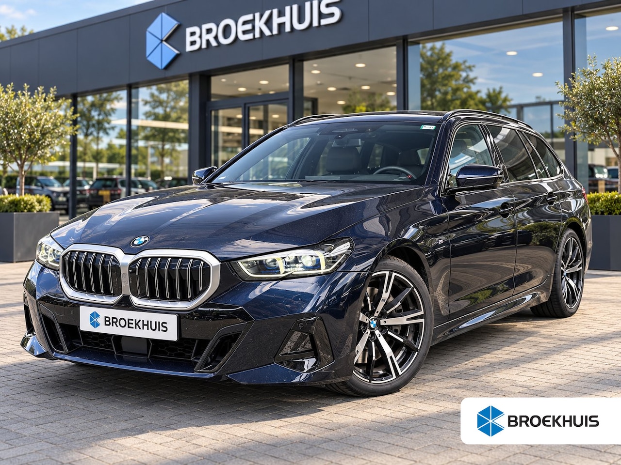 BMW 5-serie Touring - 530e M Sport Edition | Harman/Kardon | Panoramadak | Memoryzetels | LED | Sfeerverlichting - AutoWereld.nl