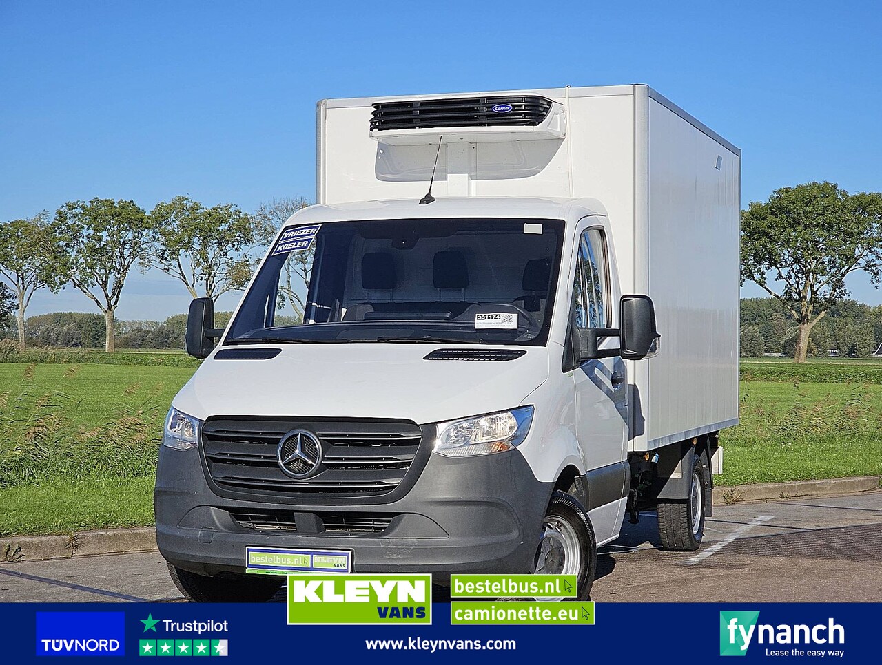 Mercedes-Benz Sprinter - 314 BI-TEMP Koelwagen Dag/Nacht Carrier Mbux + Navi Airco Euro6 ! - AutoWereld.nl