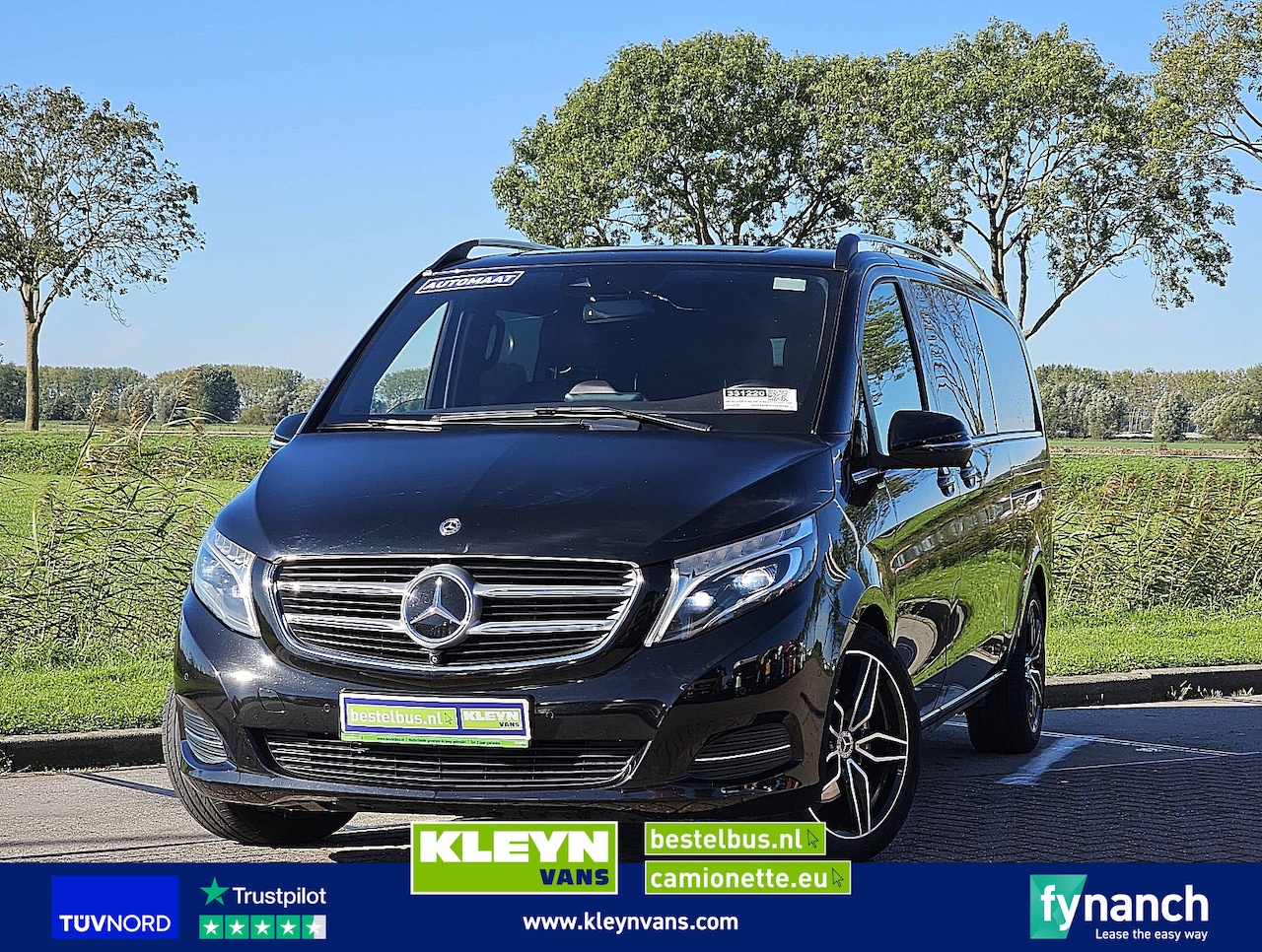 Mercedes-Benz V-klasse - 250 CDI XL L3 dubbel cabine leder 2x elektr. schuifdeur Burmester - AutoWereld.nl
