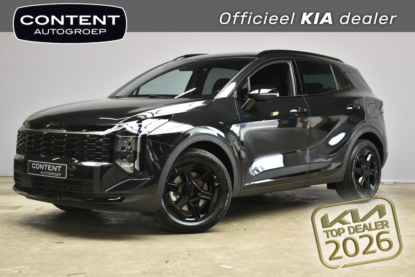 Kia Sportage - 1.6 T-GDi 239pk Hybrid AT6 Black Edition DIRECT LEVERBAAR - AutoWereld.nl