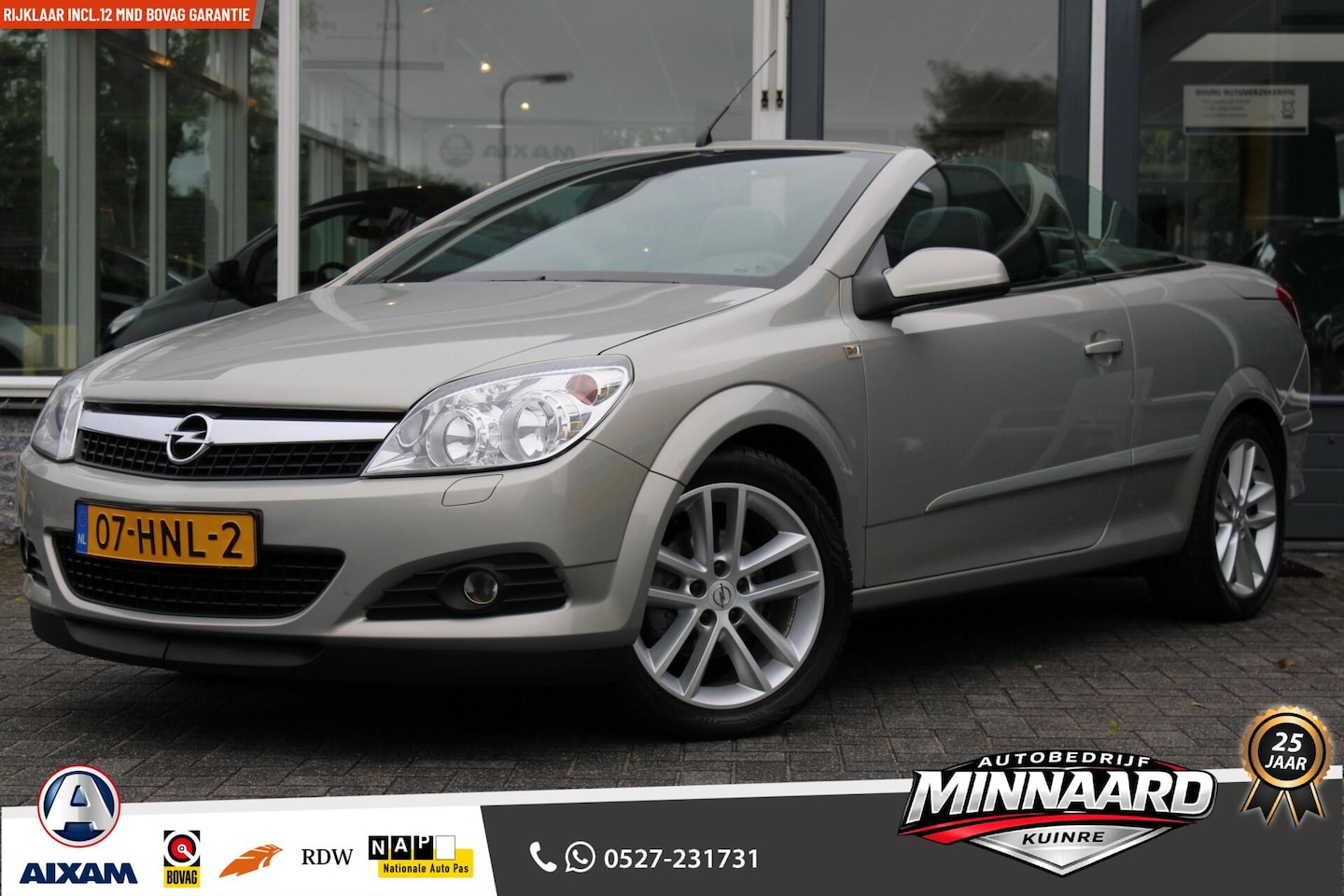 Opel Astra TwinTop - 1.8 Temptation|Automaat|Trekhaak - AutoWereld.nl