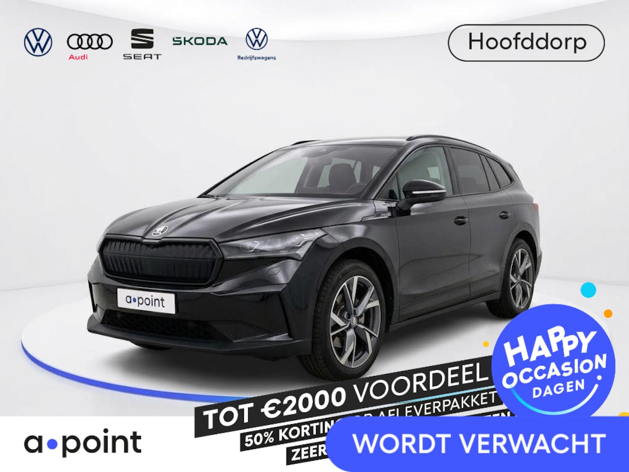 Skoda Enyaq iV - 60 Sportline Electrisch| clima| Navigatie| 20'LM-velgen | Camera - AutoWereld.nl